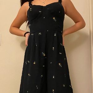 “Wild Fable Floral Strappy Bra Cup Jumpsuit”